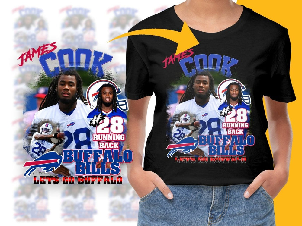 James Cook Buffalo Bills Running Back PNG File - Teepew