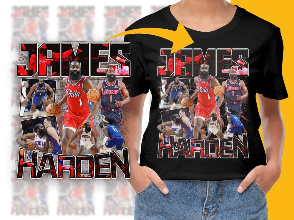 James Harden Miami Bootleg Collage PNG File - Teepew