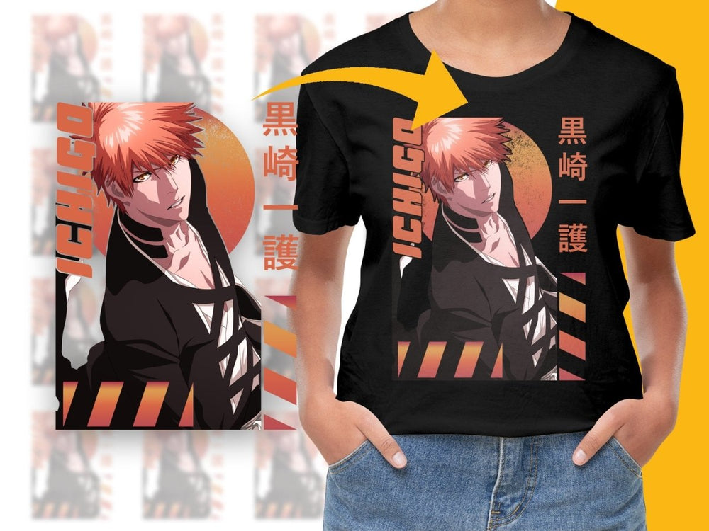 Japanese Anime Character Ichigo PNG File - Teepew
