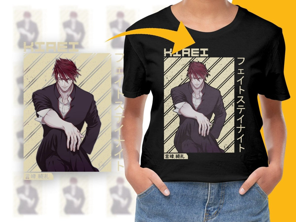 Japanese Anime Character Poster PNG Digital - Teepew