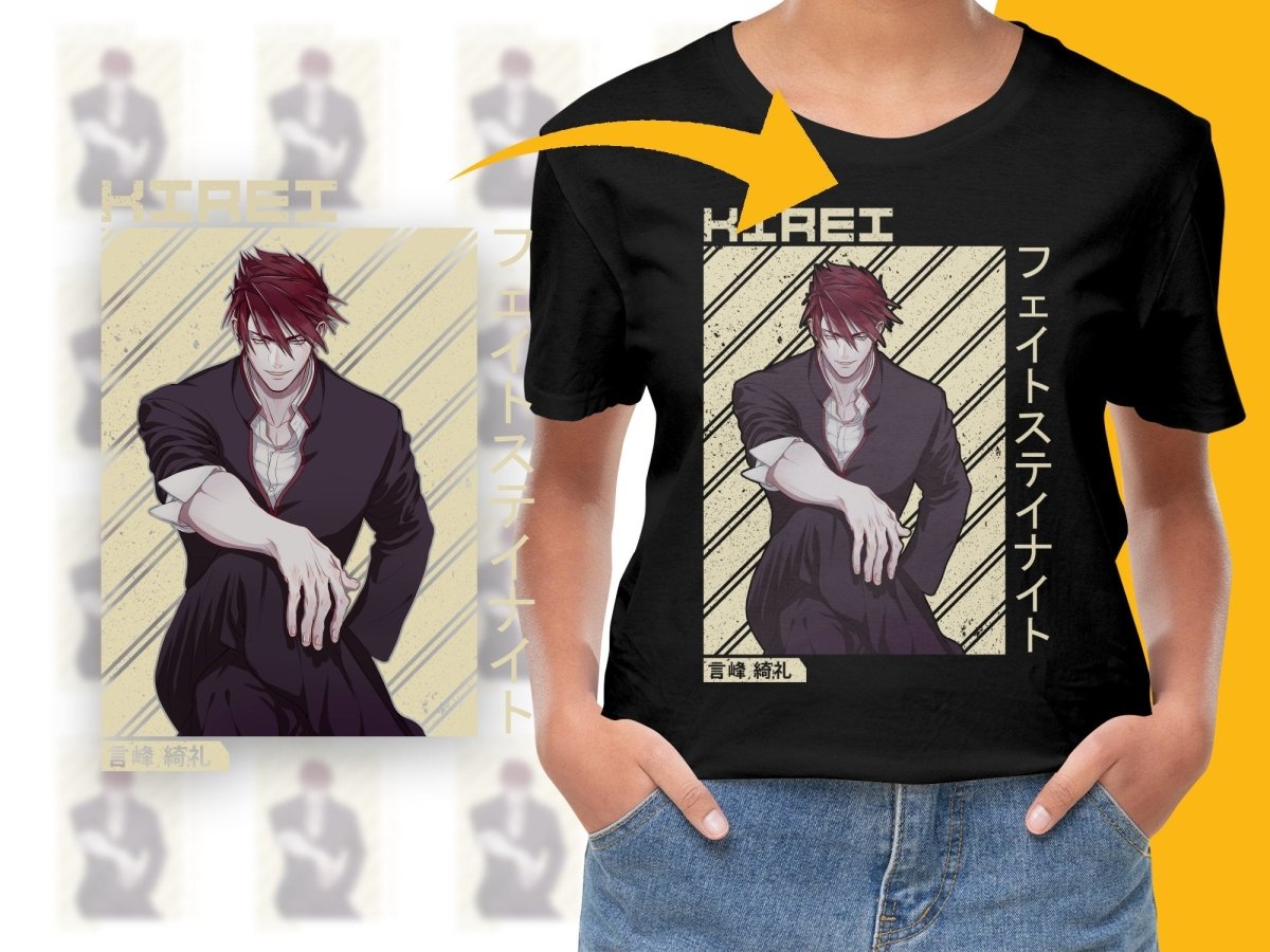 Japanese Anime Character Poster PNG Digital - Teepew