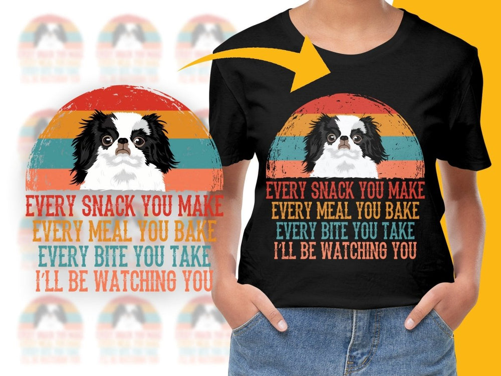 Japanese Chin PNG File Every Snack Every Meal I'll Be Watching - Teepew