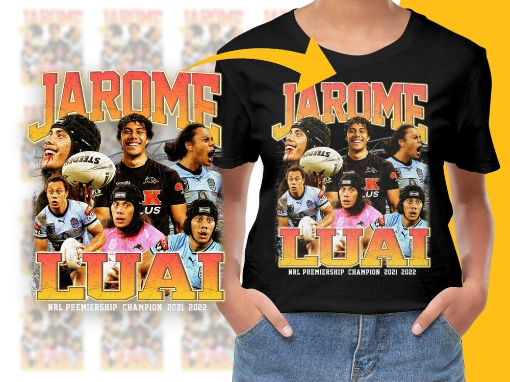 Jarome Luai Bootleg Athletic Team Graphic PNG File - Teepew