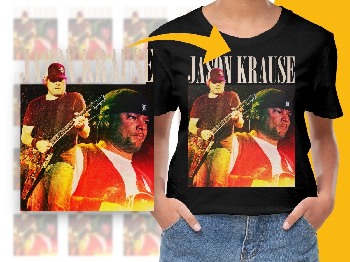 JASON KRAUSE Music Homage PNG File - Teepew