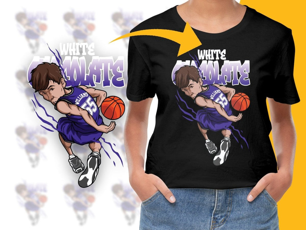 Jason Williams Stylish Cartoon Basketball Player PNG File - Teepew
