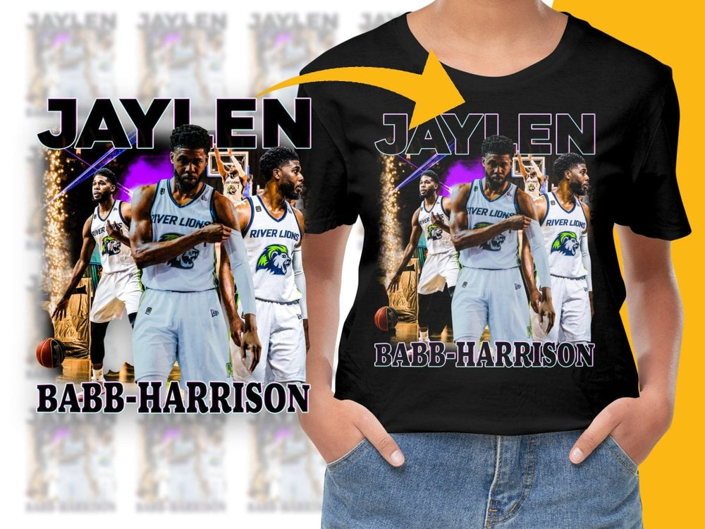 JAYLEN BABB HARRISON River Lions Performance PNG File - Teepew