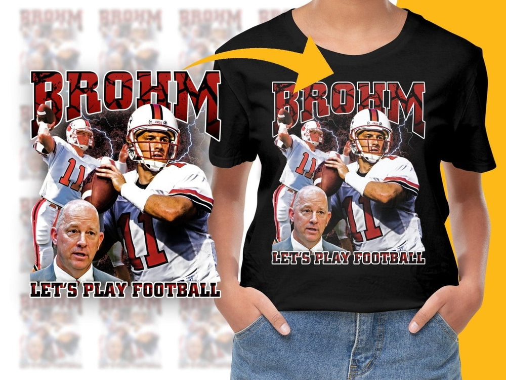 Jeff Brohm Arizona Cardinals Let's Play Football Bootleg Graphic PNG File - Teepew