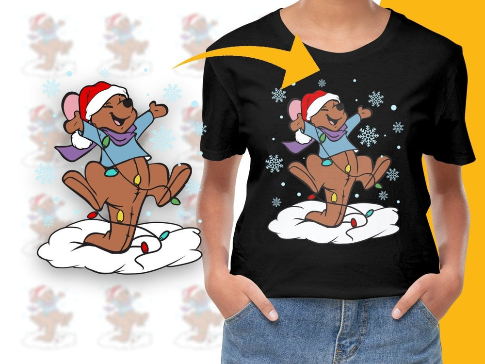 Jerry Dancing with Christmas Lights PNG File - Teepew