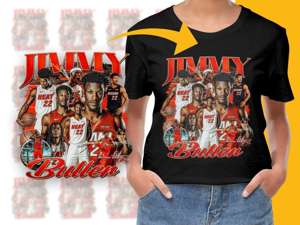 Jimmy Butler NBA Basketball Player Bootleg PNG File - Teepew