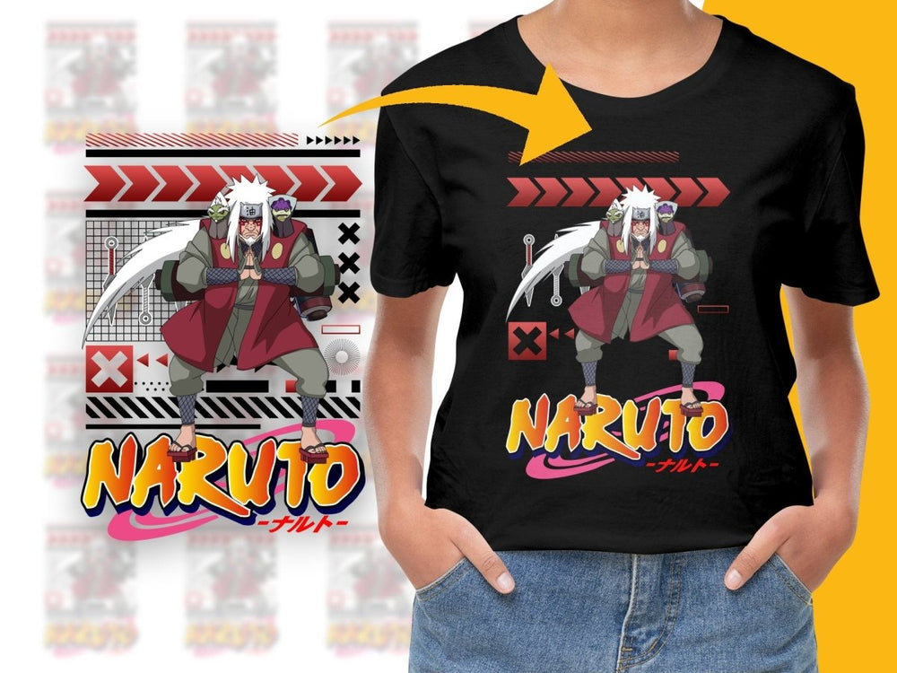 Jiraiya Naruto Graphic Design PNG File - Teepew