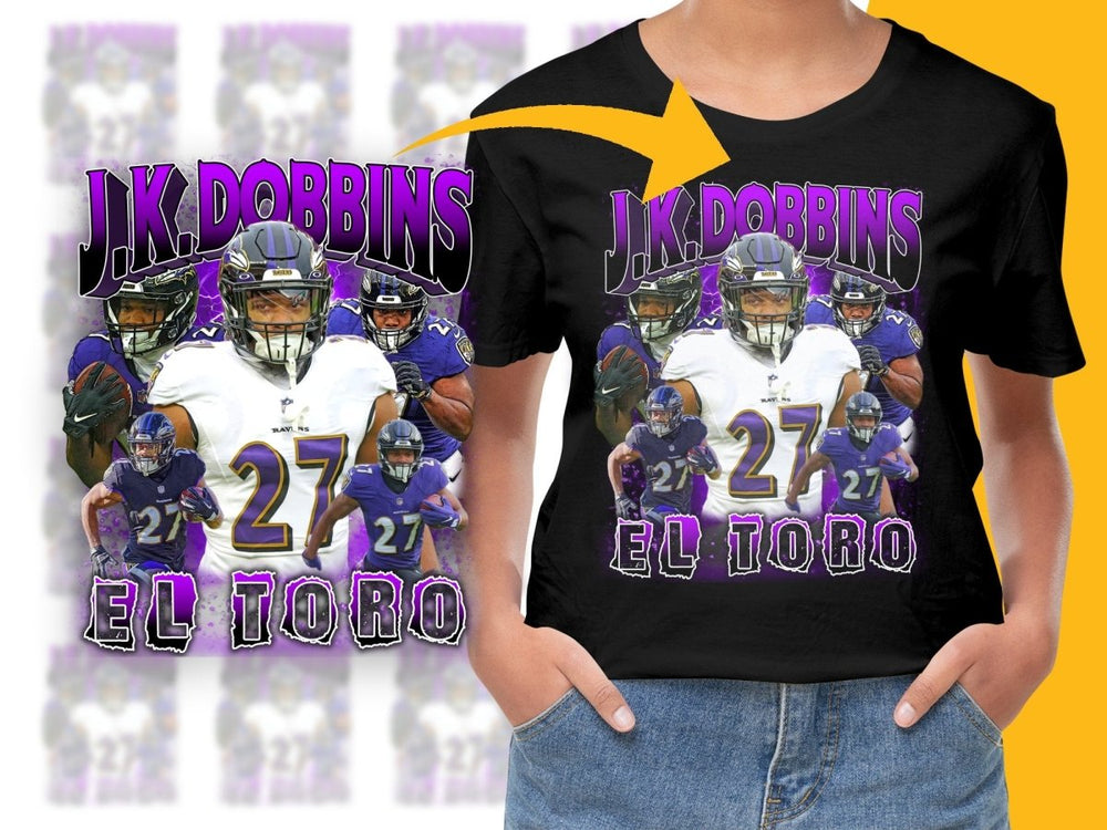 J.K. Dobbins El Toro Ravens Football PNG File - Teepew