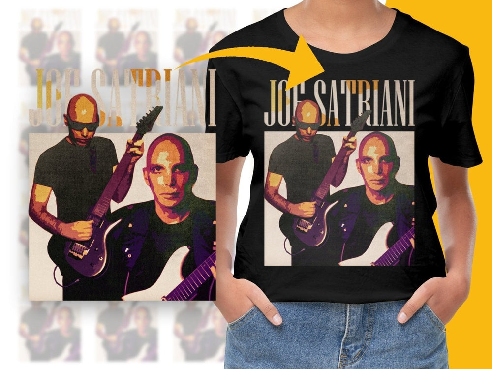 JOE SATRIANI Music Homage PNG File - Teepew