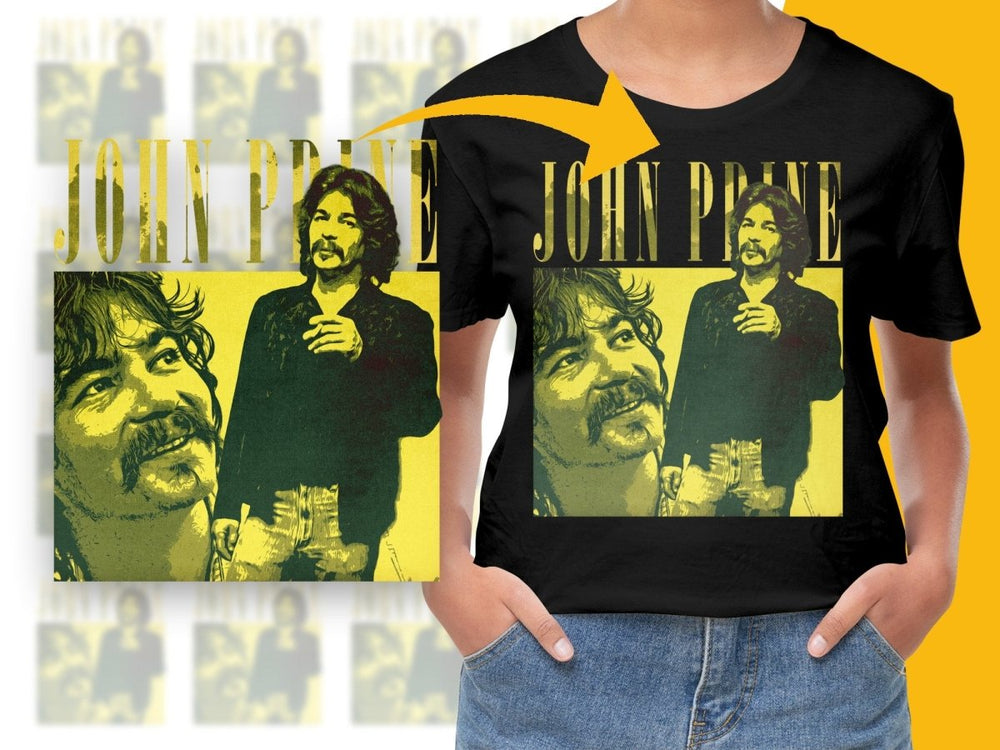 JOHN PRINE Music Homage PNG File - Teepew