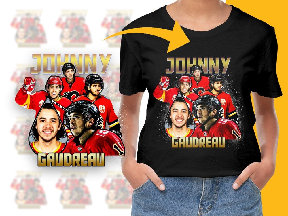 Johnny Gaudreau Hockey PNG File - Teepew