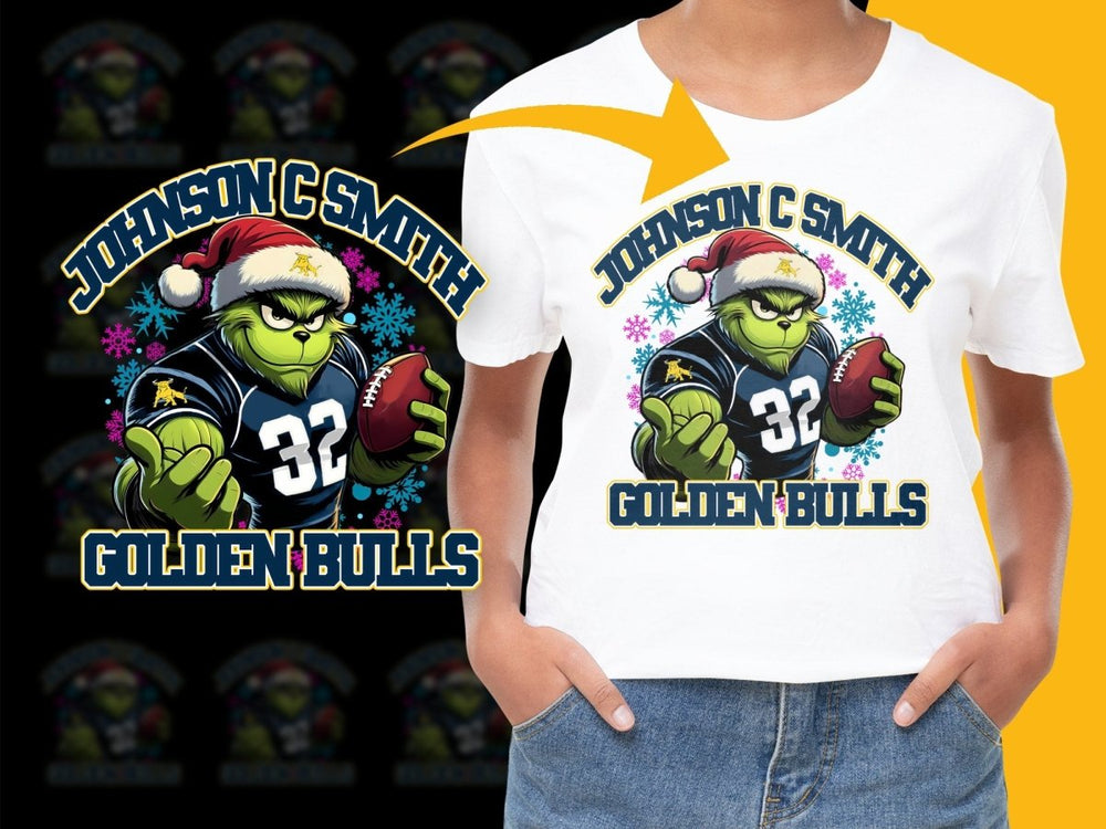 Johnson C Smith Golden Bulls NCAA College PNG File - Teepew