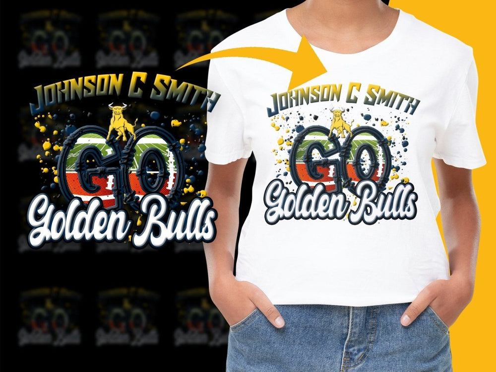 Johnson C Smith Golden Bulls NCAA College PNG File - Teepew