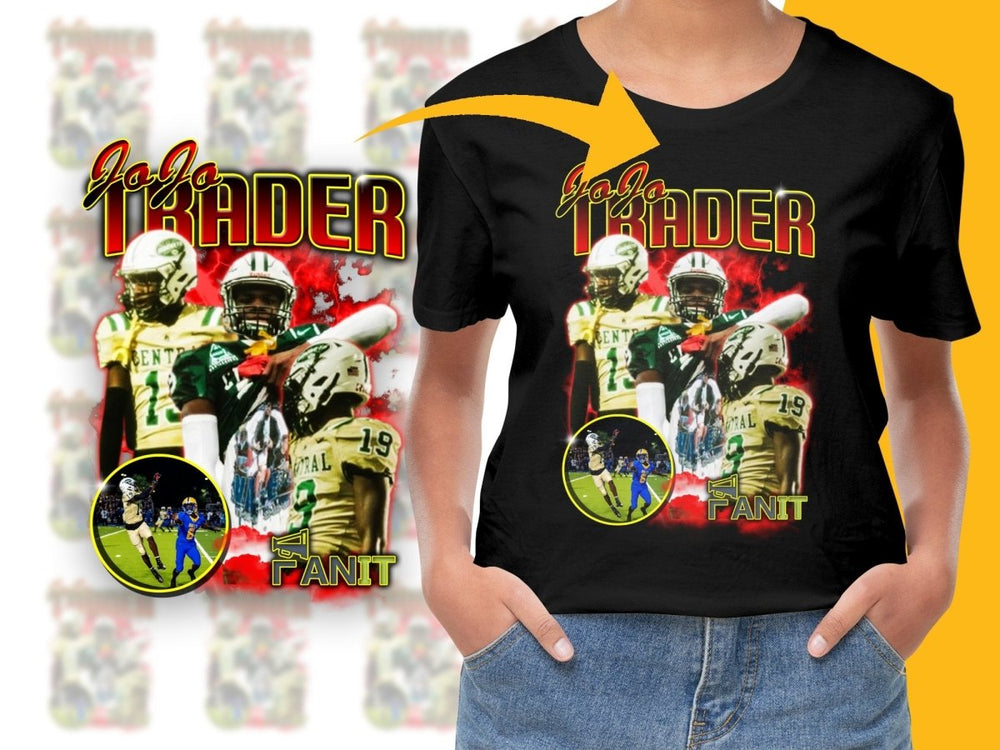 JoJo Trader Football Action Illustration PNG File - Teepew
