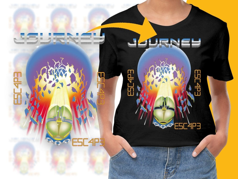 Journey ESC4P3 Unique Graphic Design PNG File - Teepew
