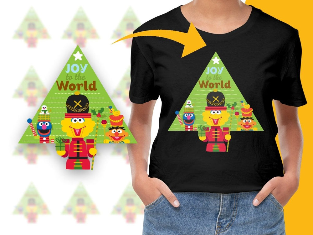 Joy to the World Characters Christmas PNG File - Teepew