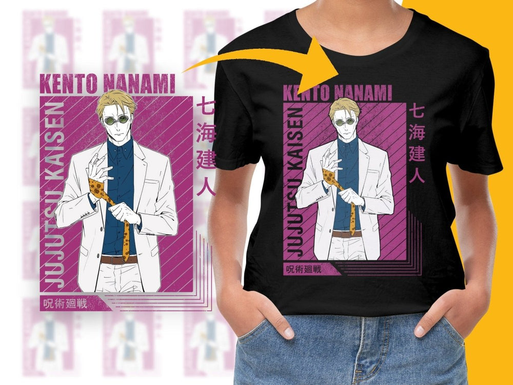 Jujutsu Kaisen Kento Nanami Anime Character Digital - Teepew