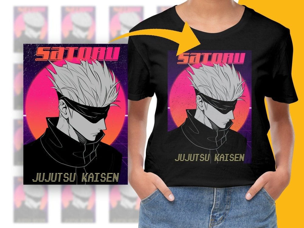 Jujutsu Kaisen Satoru Digital Download 300 DPI PNG Digital - Teepew