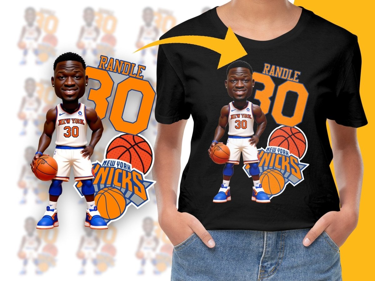 Julius Randle New York Knicks Basketball Player PNG File - Teepew