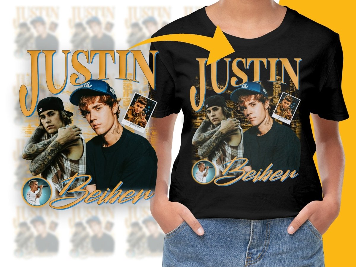 Justin Beiber Bootleg PNG File - Teepew