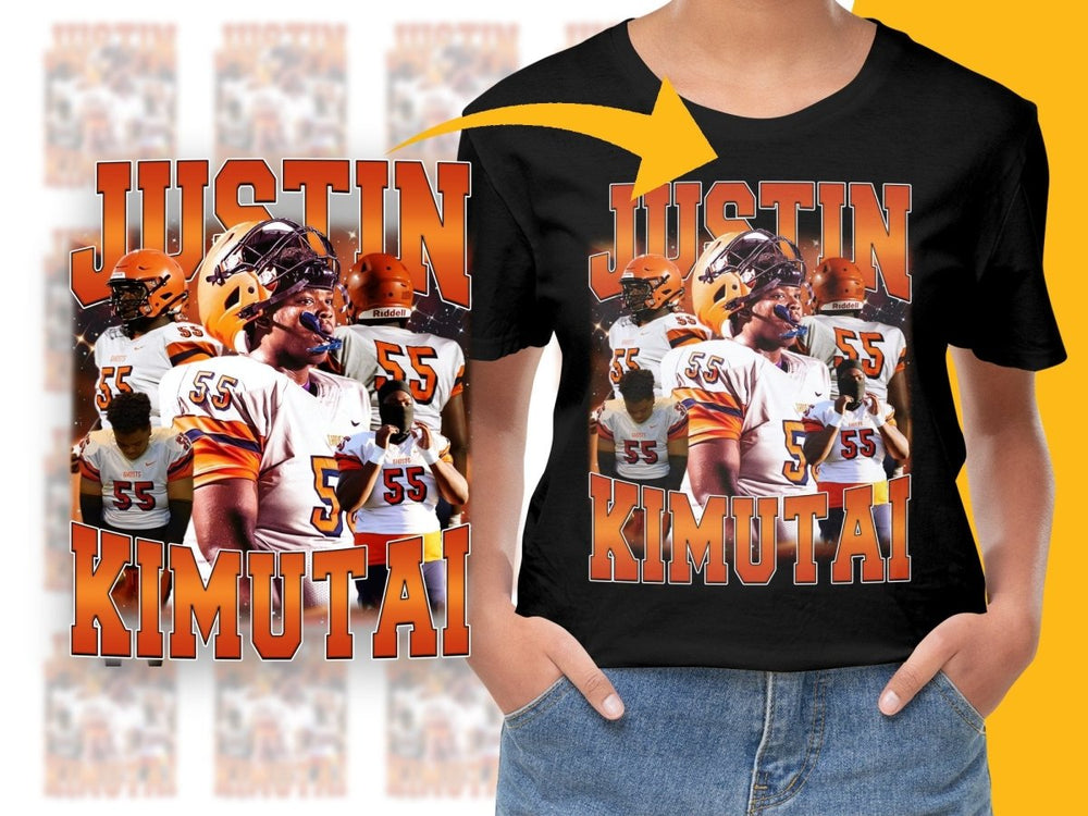Justin Kimutai Number 55 Football Fan Graphic PNG File - Teepew
