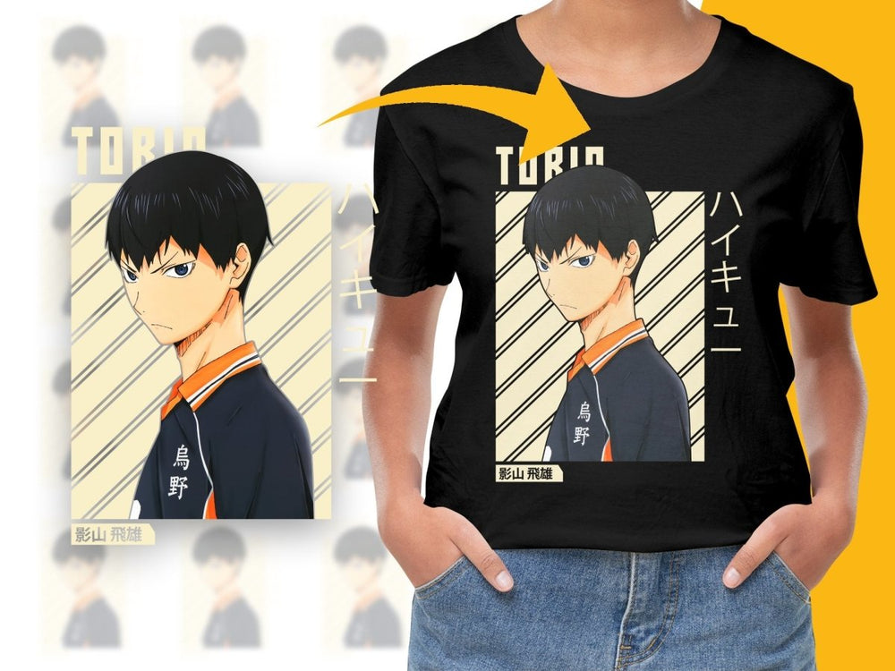 Kageyama Tobio Haikyuu Anime Character PNG Digital - Teepew