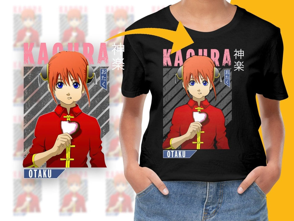 Kagura Anime Character Illustration PNG Digital - Teepew