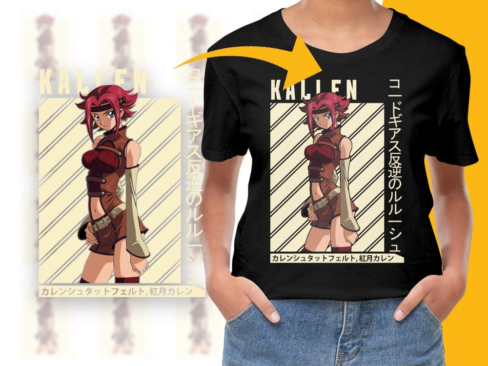 Kallen Anime Character PNG File - Teepew