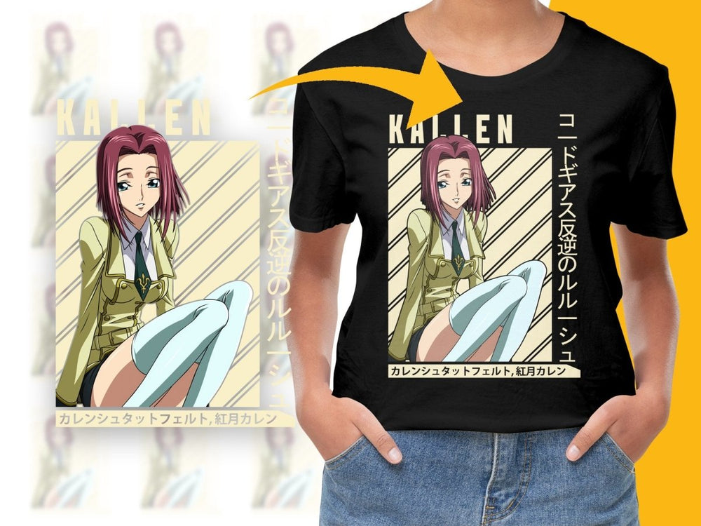 Kallen Anime Character PNG File - Teepew