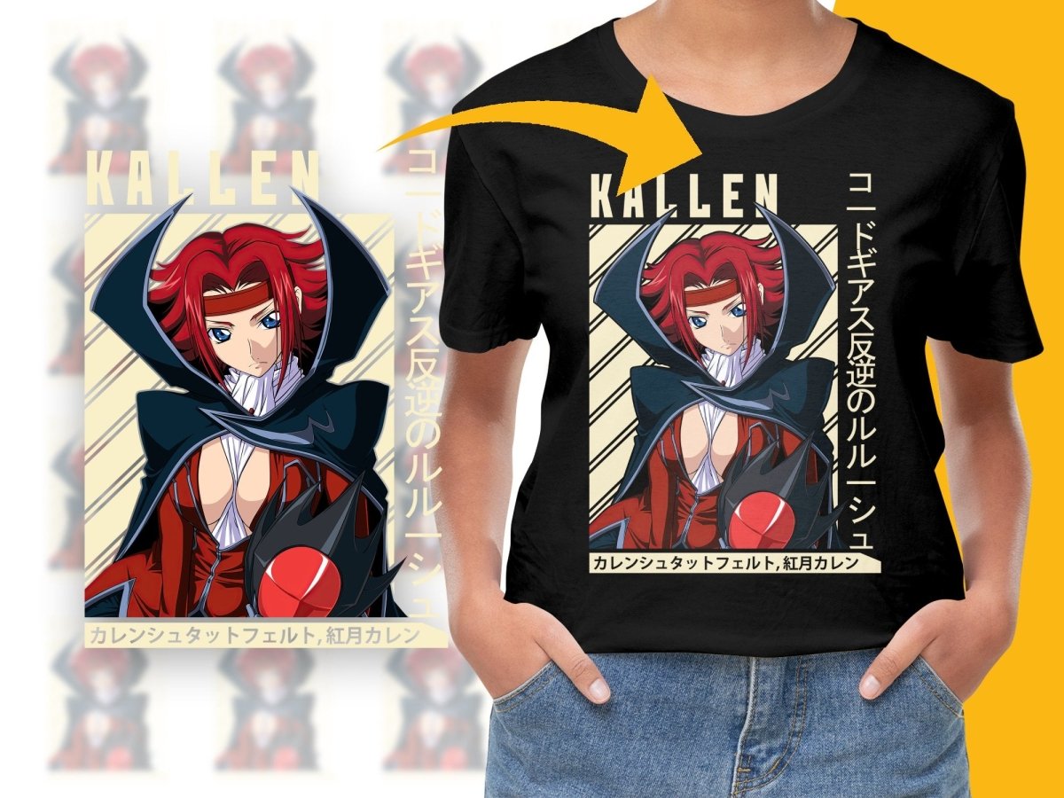 Kallen Character PNG File Anime Art - Teepew