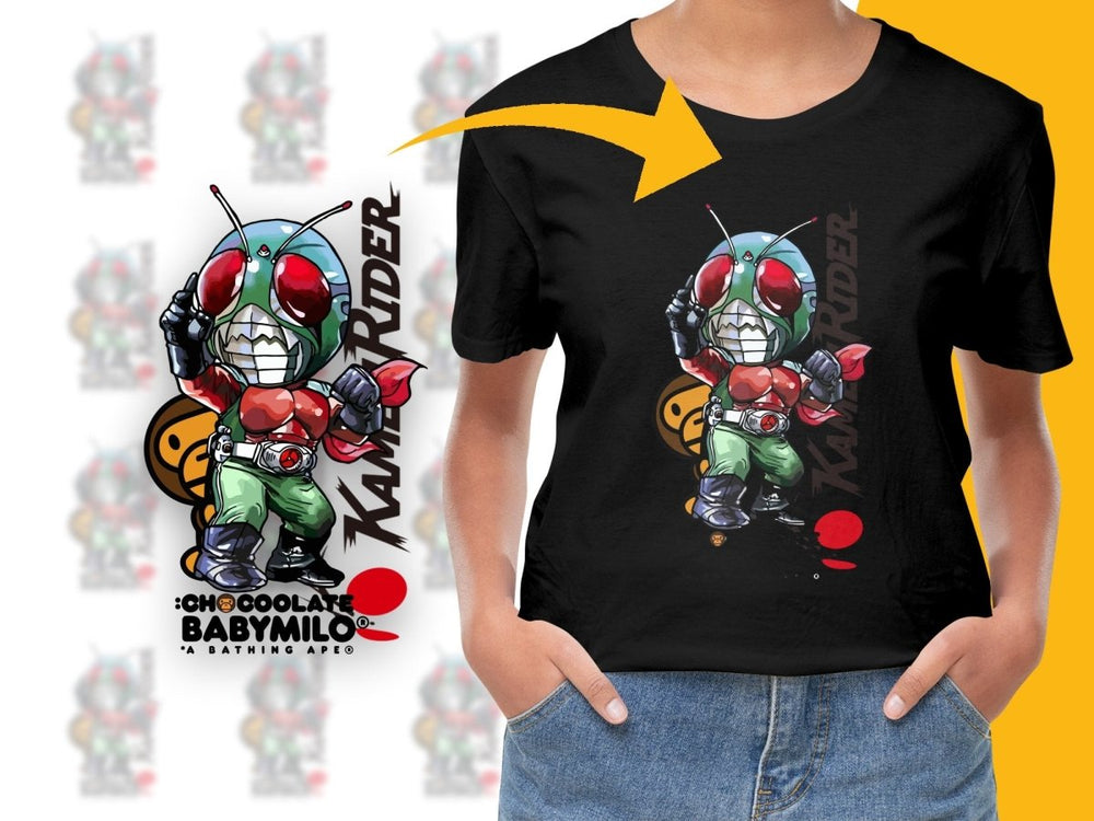 Kamen Rider Chocolate Baby Graphic PNG File - Teepew