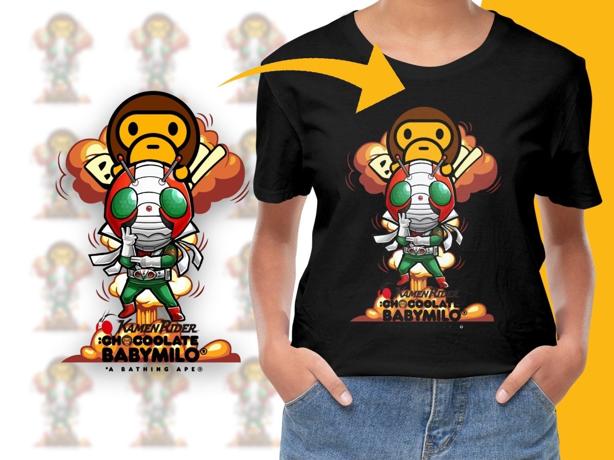 Kamen Rider x Baby Collaboration Graphic PNG File - Teepew