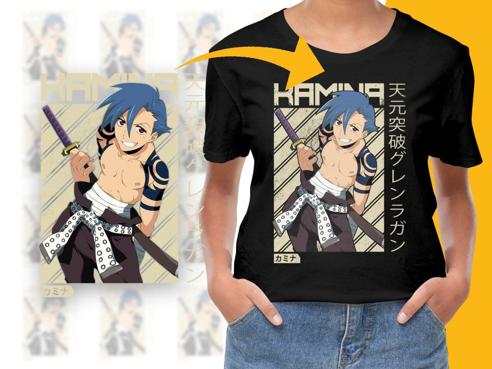 Kamina Anime Character PNG File - Teepew
