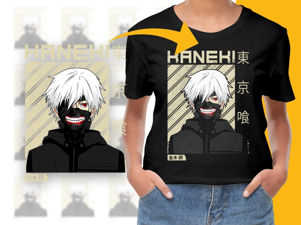 Kaneki Anime Character PNG File Digital - Teepew