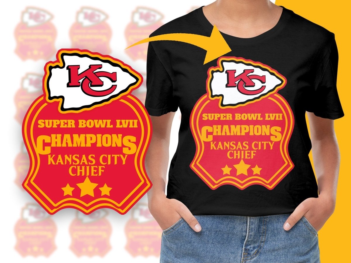 Kansas City Chief Super Bowl LVII Champions PNG File - Teepew