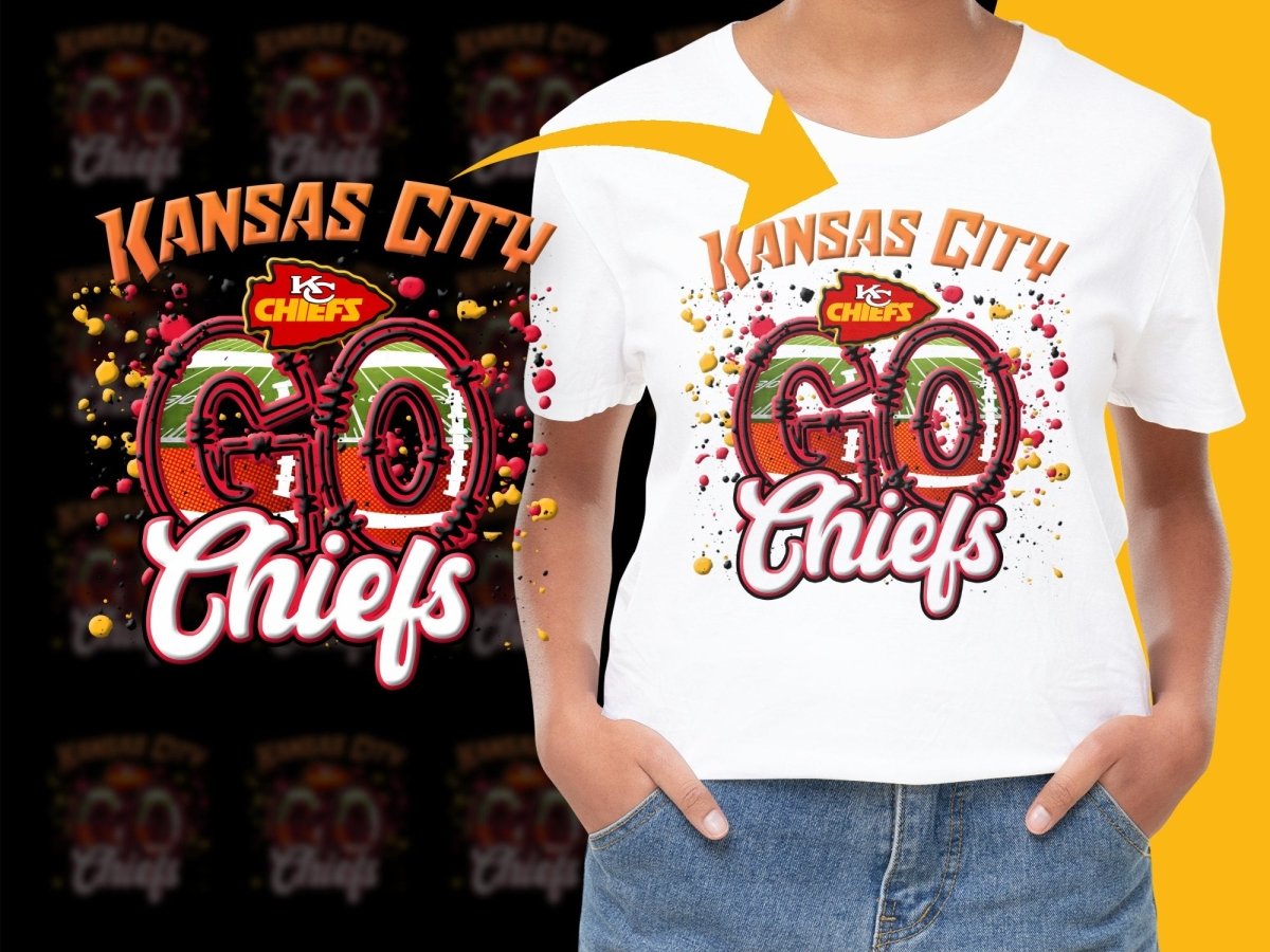 Kansas City Chiefs Go Chiefs Graphic PNG File - Teepew