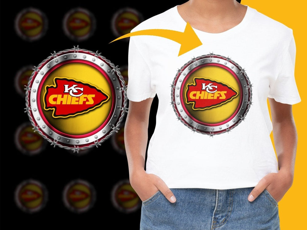 Kansas City Chiefs Logo Decorative Casual PNG File - Teepew