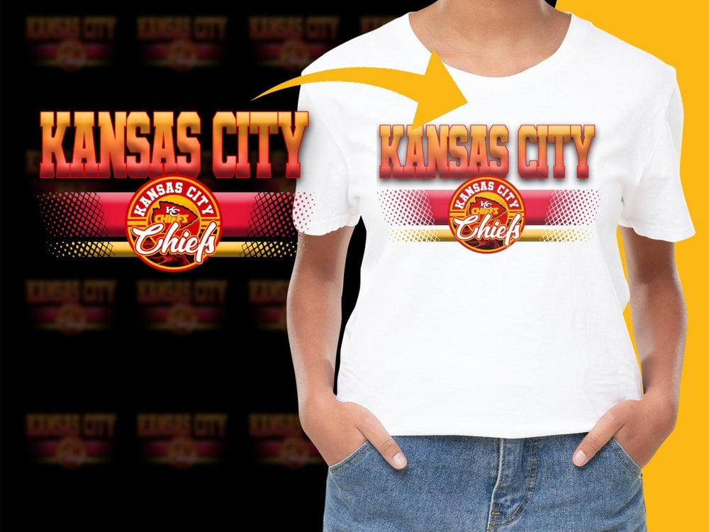 Kansas City Chiefs Logo Graphic Print PNG File - Teepew
