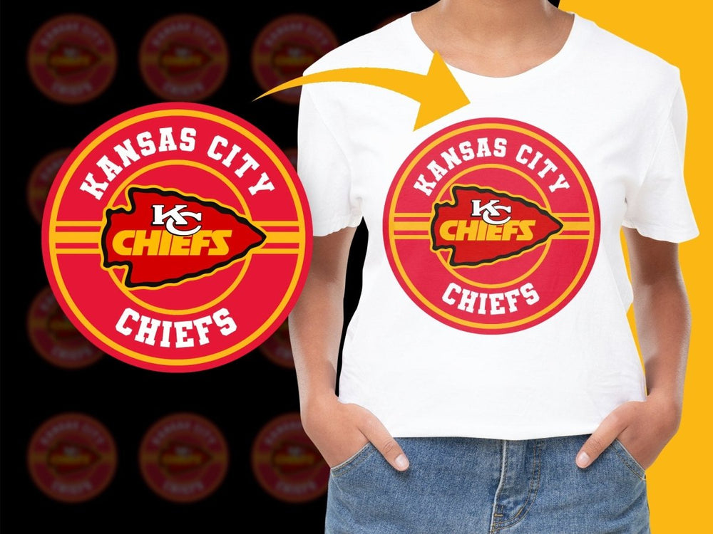 Kansas City Chiefs Logo Graphic Printed PNG File - Teepew