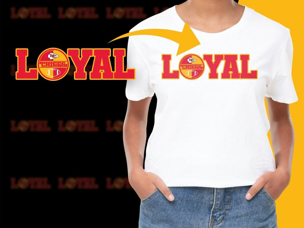 Kansas City Chiefs Loyal Design Graphic PNG File - Teepew