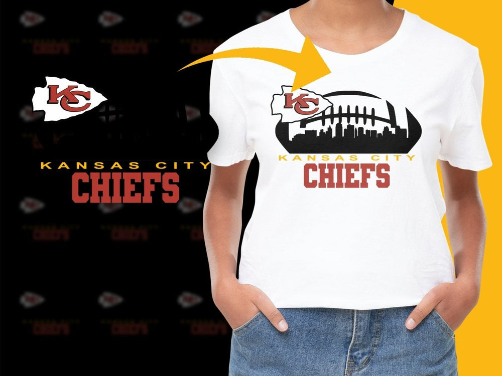 Kansas City Chiefs NFL Logo Graphic Printed PNG File - Teepew