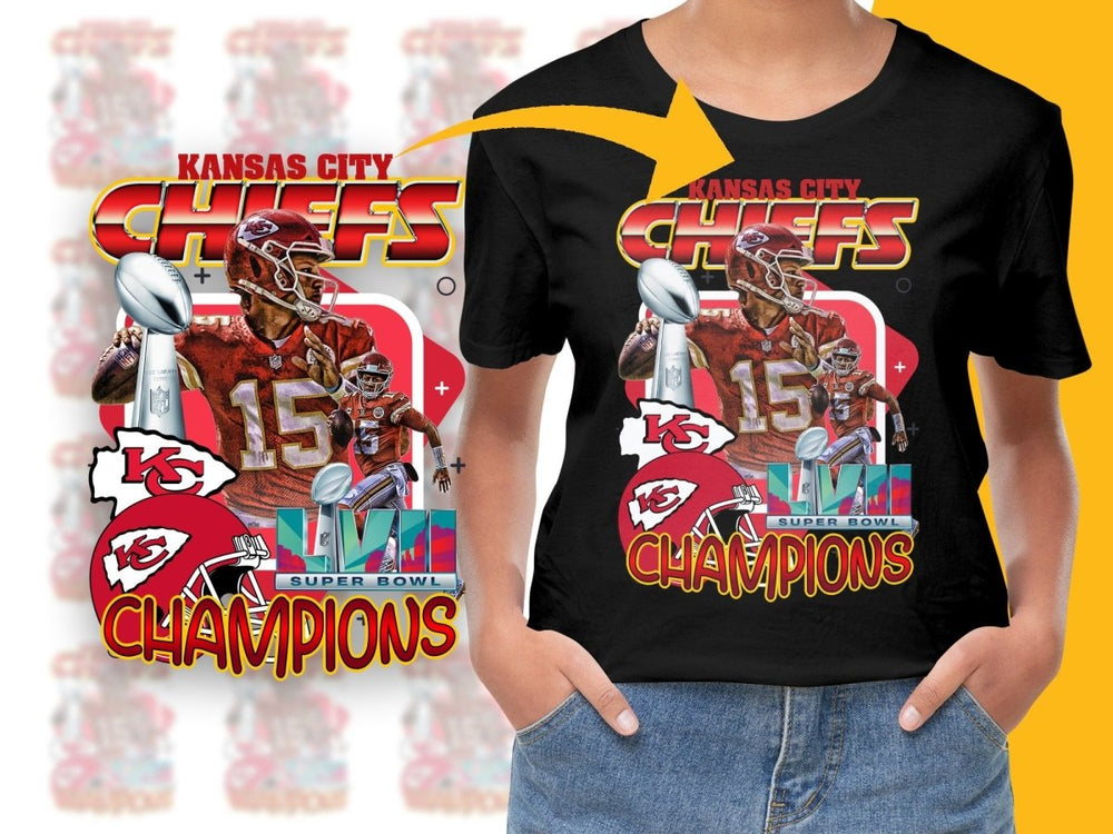 Kansas City Chiefs Super Bowl Champions PNG File - Teepew