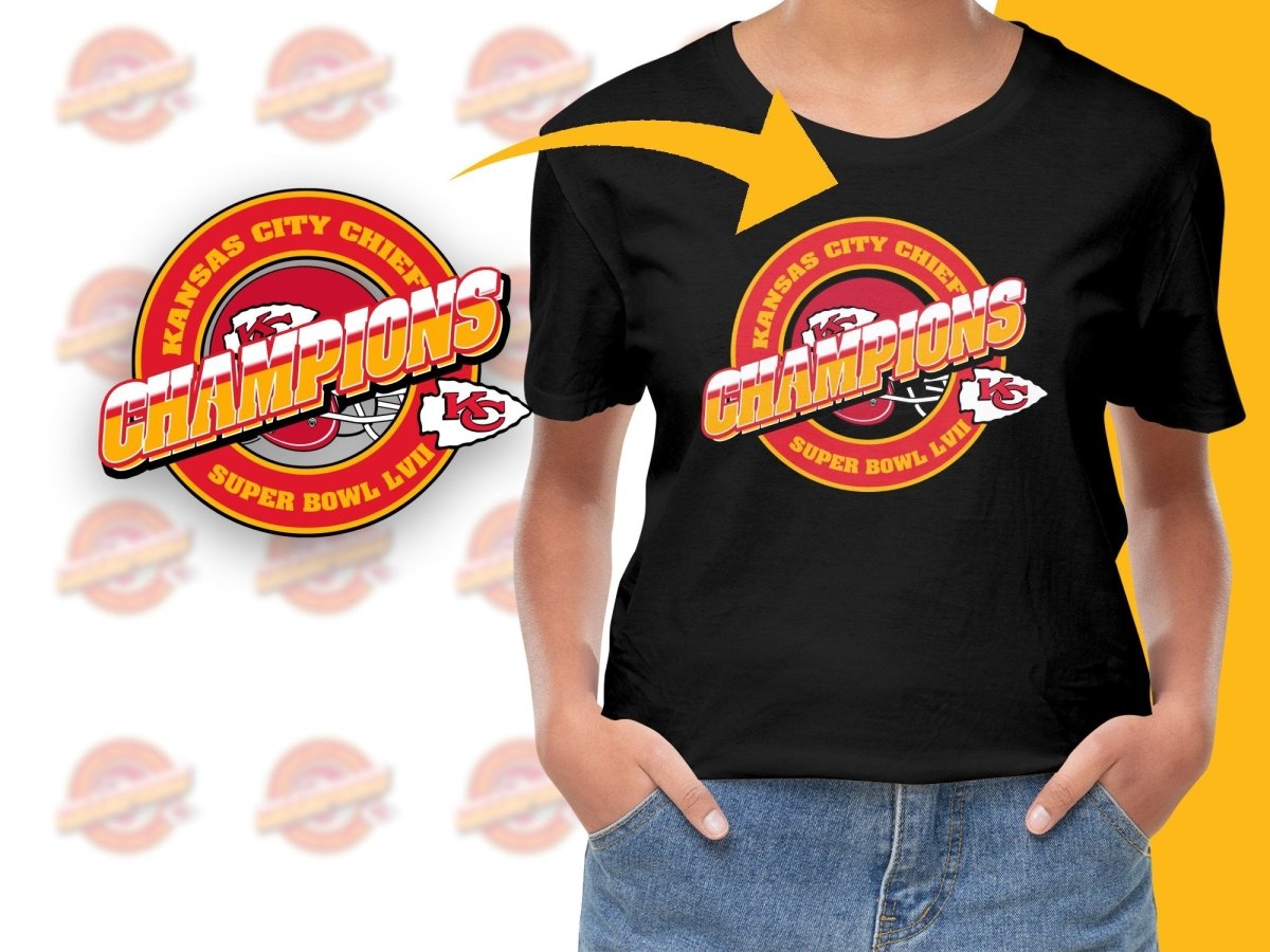 Kansas City Chiefs Super Bowl LVII Champions PNG File - Teepew