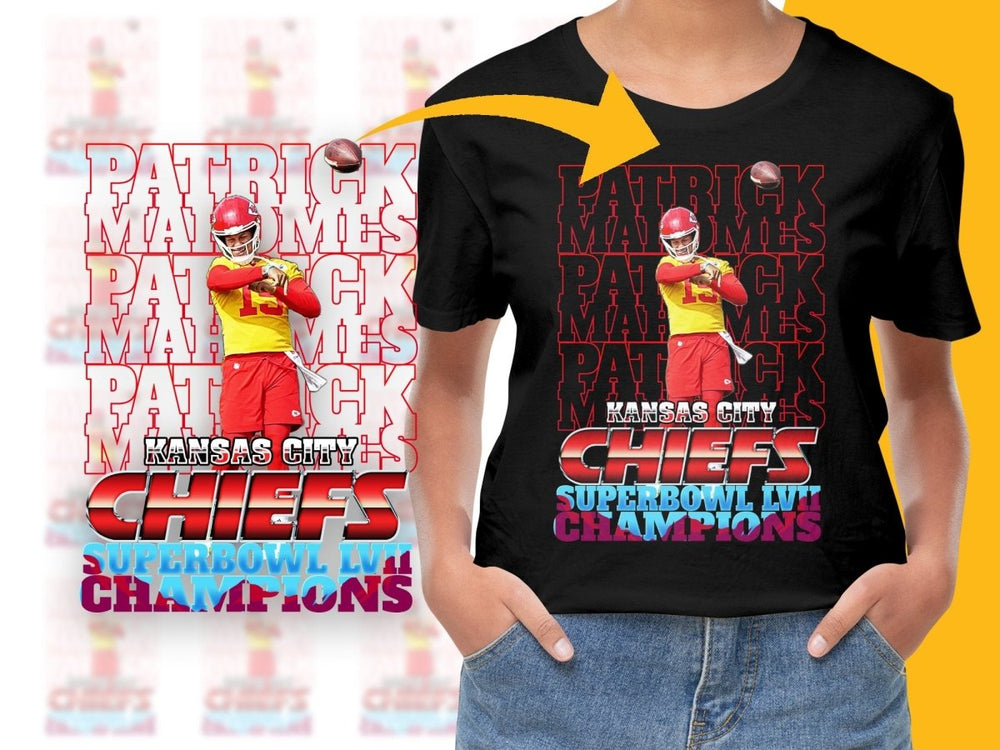 Kansas City Chiefs Superbowl LVII Champions PNG File - Teepew