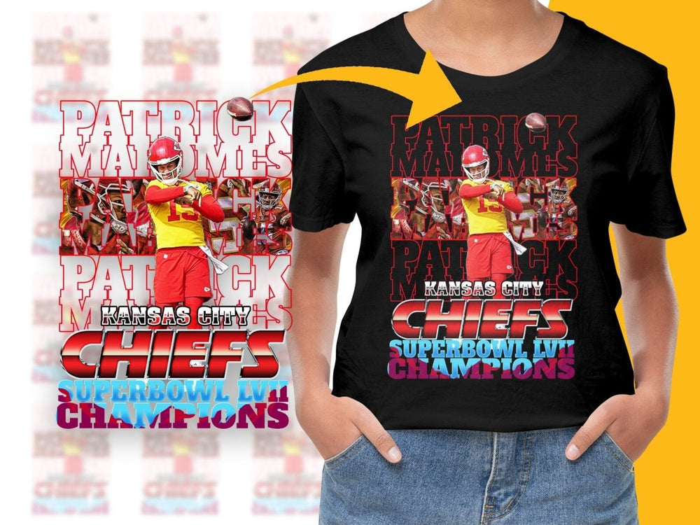 Kansas City Chiefs Superbowl LVII Champions PNG File - Teepew