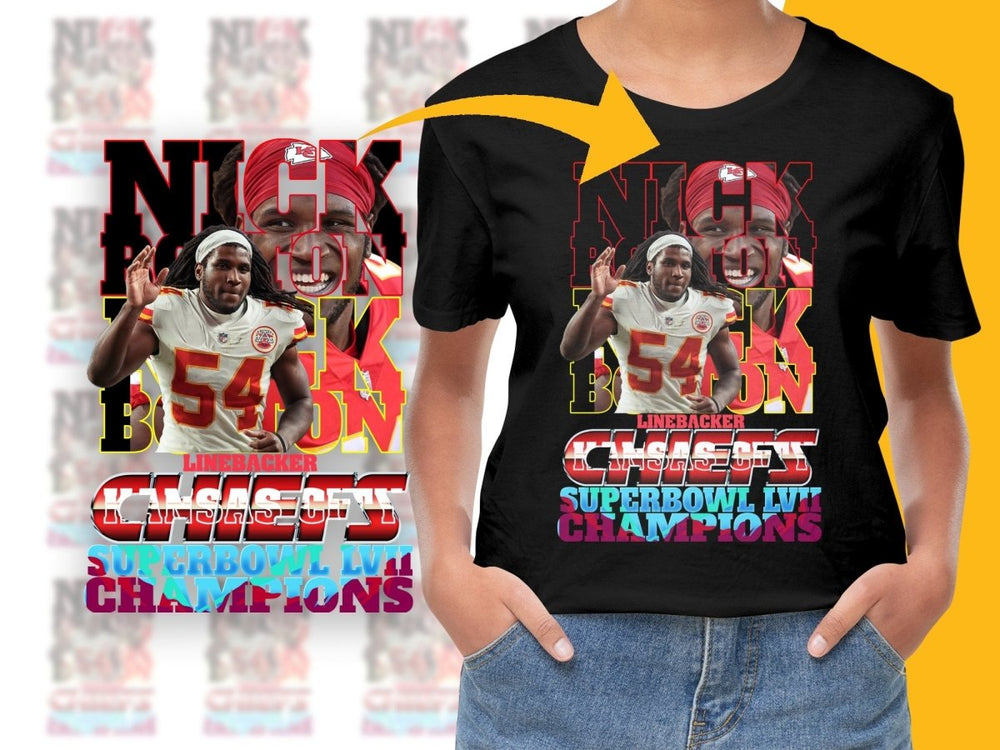 Kansas City Football Linebacker Superbowl LVII Champions PNG File - Teepew