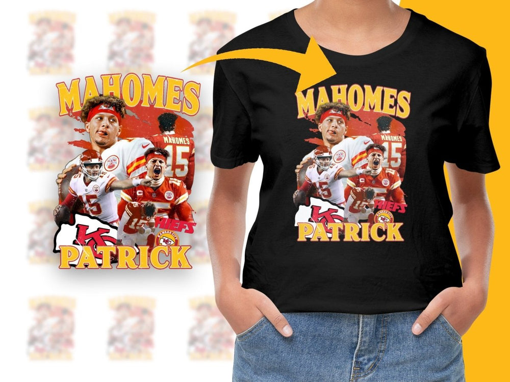 Kansas City Patrick Mahomes Creative Fan PNG File - Teepew